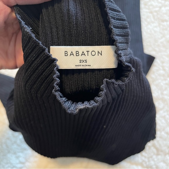 Babaton Sculpt Knit Tie-Back Longsleeve - Picture 5 of 7